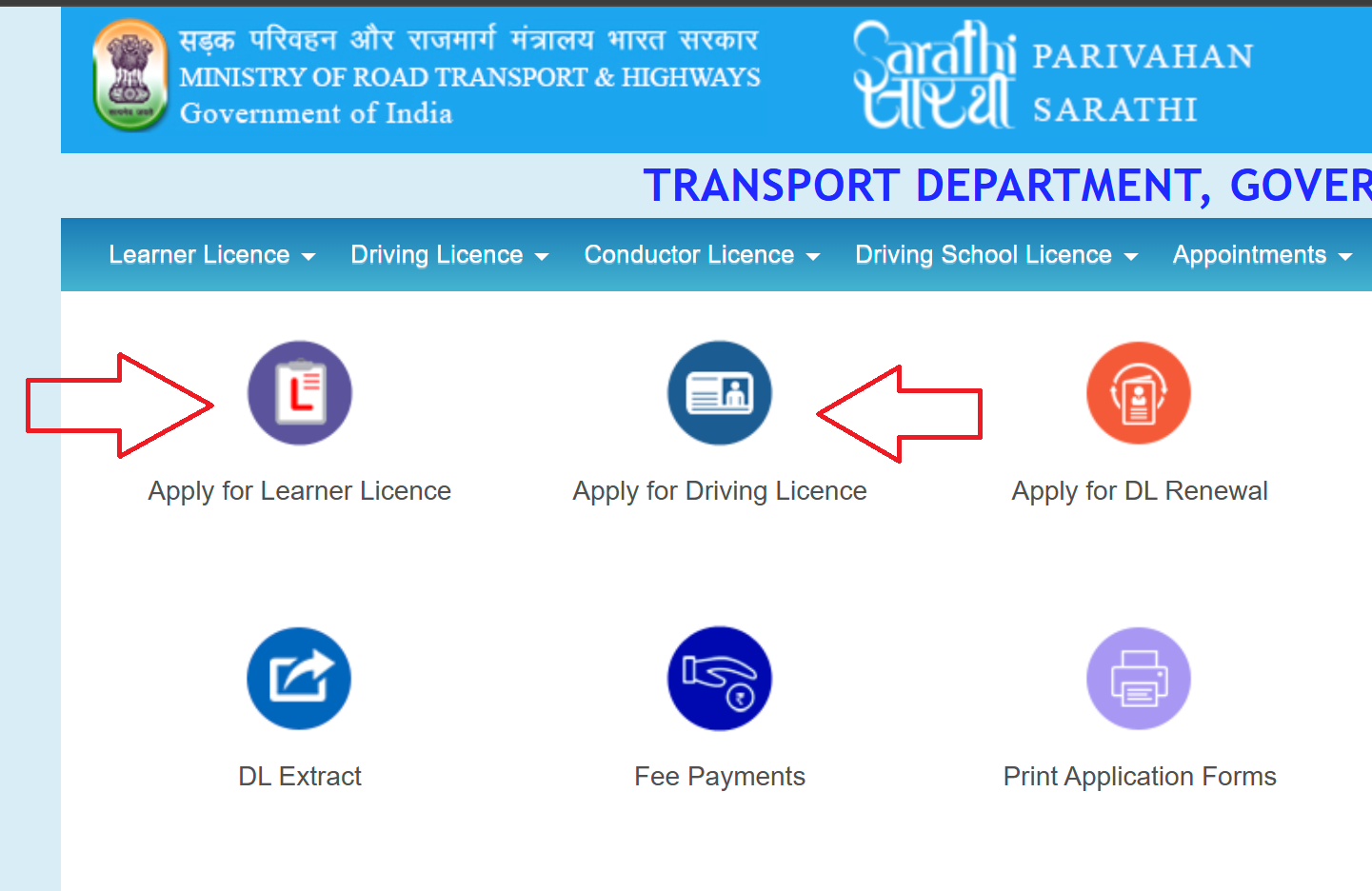 Driving Licence Application